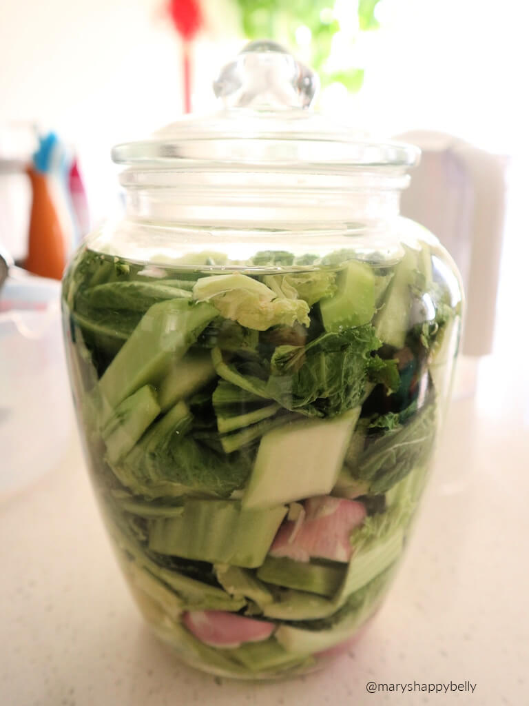 Chinese Pickled Sour Mustard Greens 酸菜  Chinese Recipes at